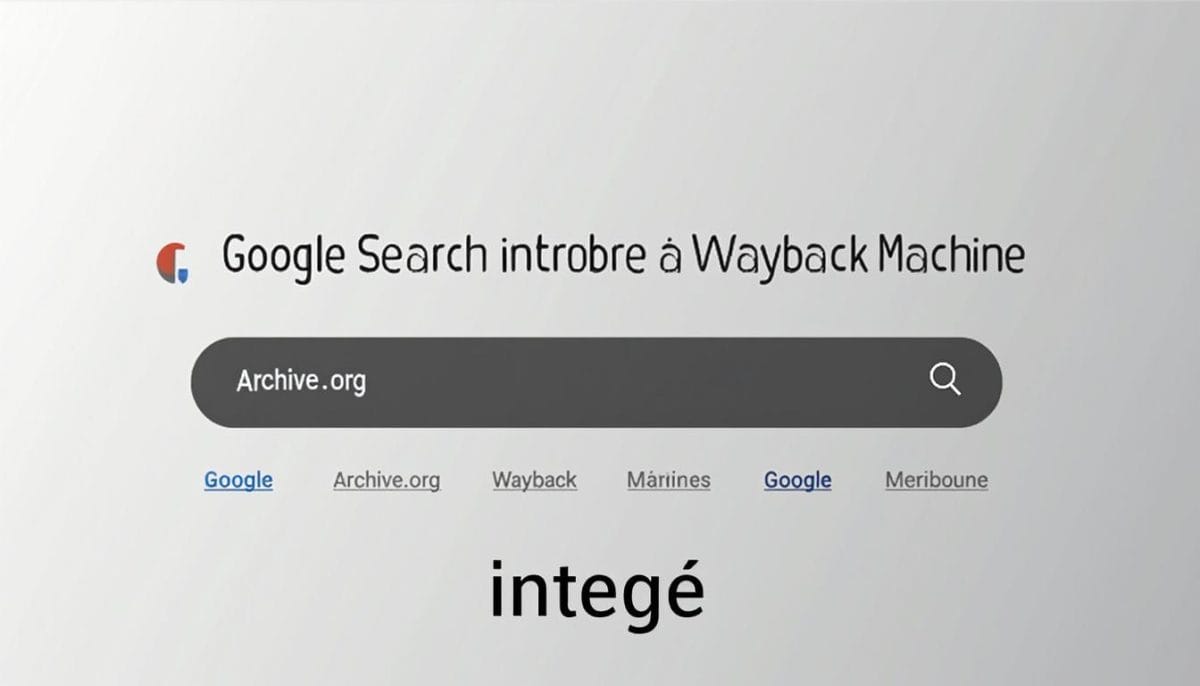 découvrez comment google utilise internet archive pour accéder aux anciennes versions des pages web. explorez les mécanismes de cette intégration et son impact sur la recherche en ligne et l'historique du web.